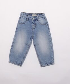 Erkek Çocuk Açık Mavi Jean Pantolon