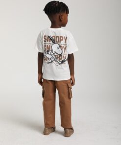 Erkek Çocuk Snoopy Baskılı T-shirt