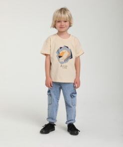 Unisex Çocuk Aslan Baskılı Tişört