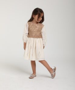 Kız Çocuk Dantel Detaylı Elbise