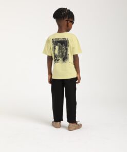 Erkek Çocuk "Finding New Roots" Baskılı T-shirt