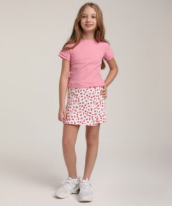 Kız Çocuk Desenli Şort Etek