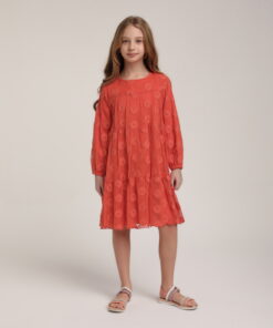 Kız Çocuk Desenli Elbise